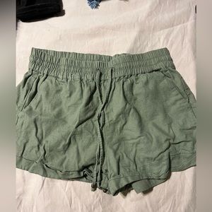 Linen shorts